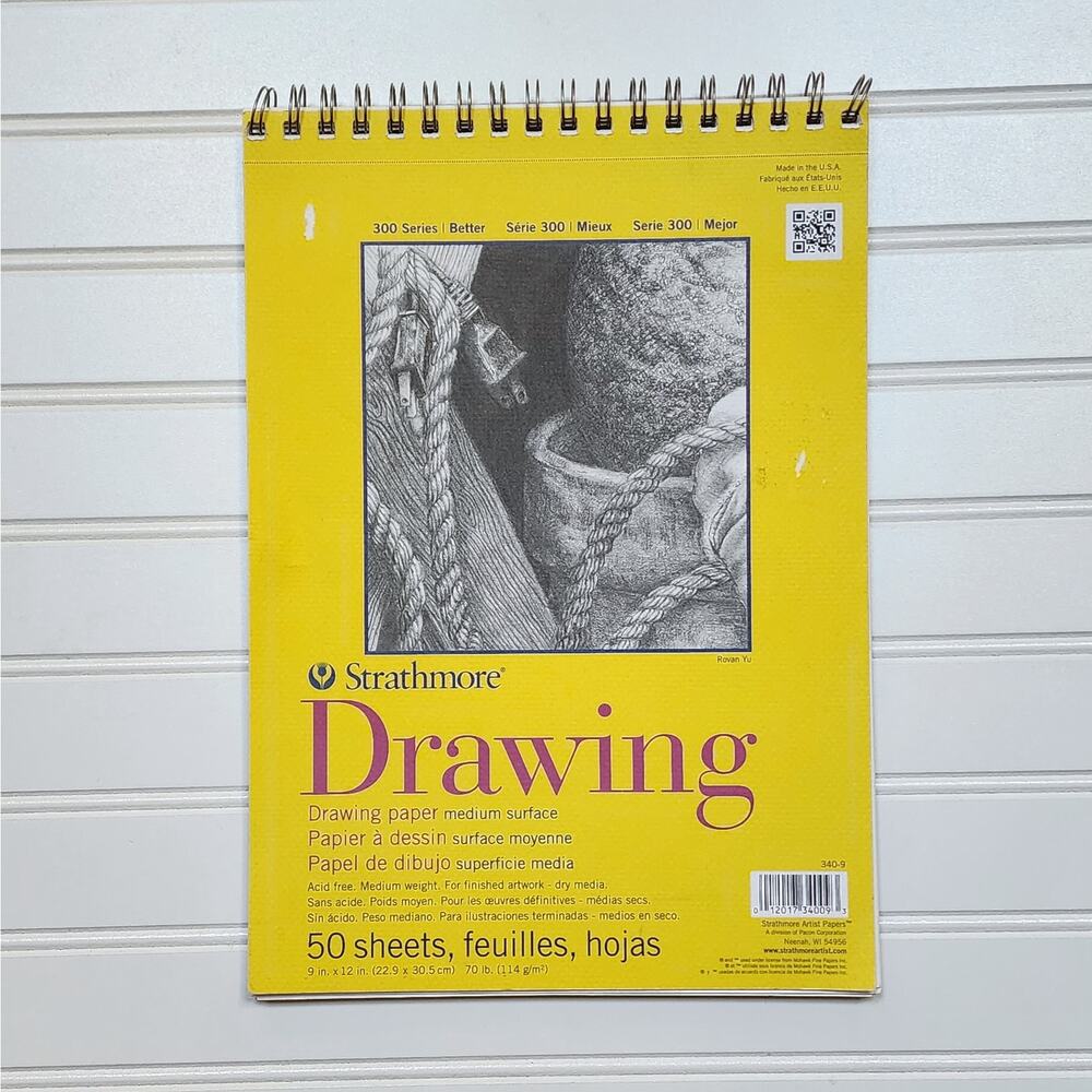 Strathmore 300 Series 9x12 Drawing Paper
